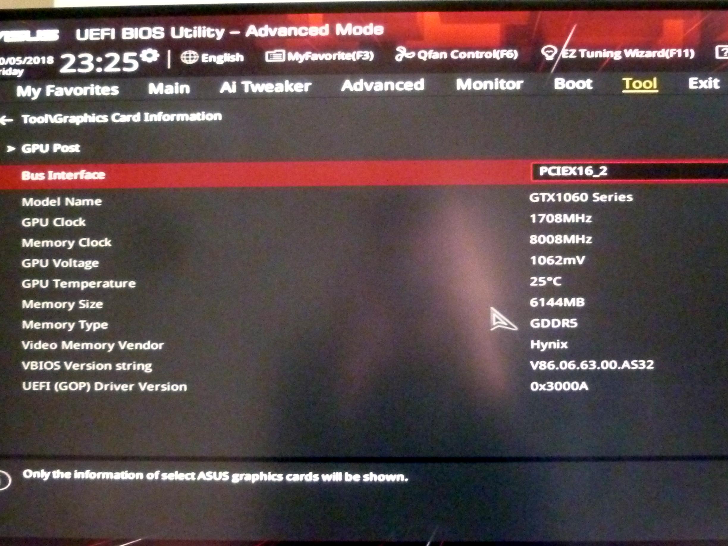 BIOS 2nd GPU